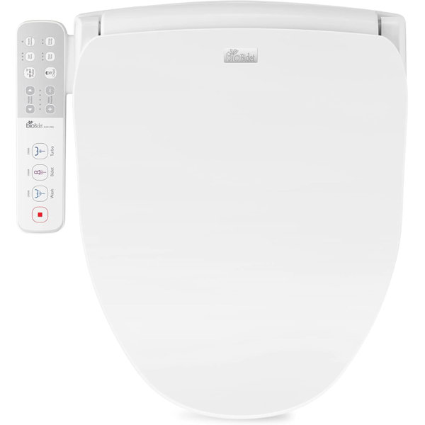 BEACHES GO GREEN, INC. Electric Bidet Toilet Seat Elongated, Warm Water